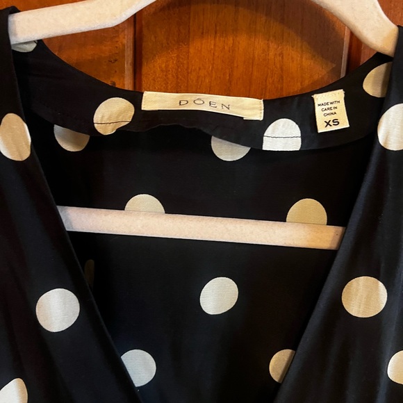 Doen Aubrey Polka Dot Mini Dress - Picture 6 of 9